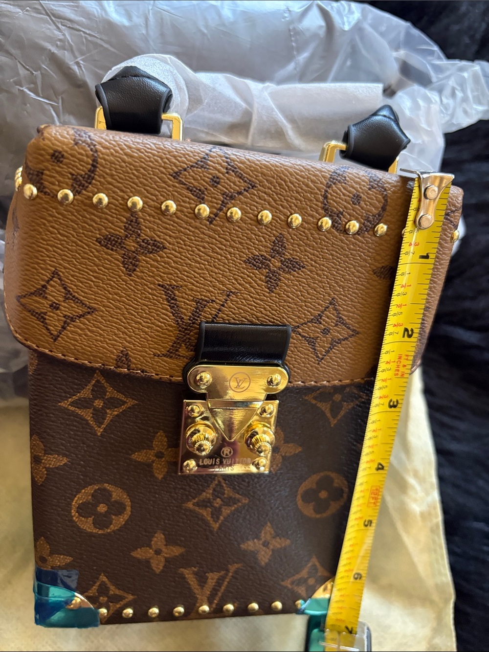 Louis Vuitton Brown Monogram Mini Trunk Bag - Picture 7 of 8